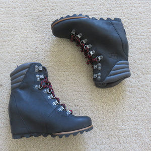 New Sorel Conquest Wedge Camp Snow Boot 5 36